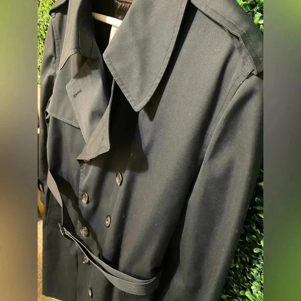 NWOT Vintage London Fog Trench Coat with Removable Insert - Size 44 Regular - Picture 3 of 12